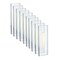 Azar Displays Clear Acrylic 2'' x 7'' Adhesive U-Frame, 10PK 122007 - alternate 1
